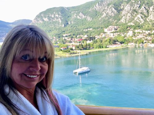 Cruising into Kotor, Montenegro