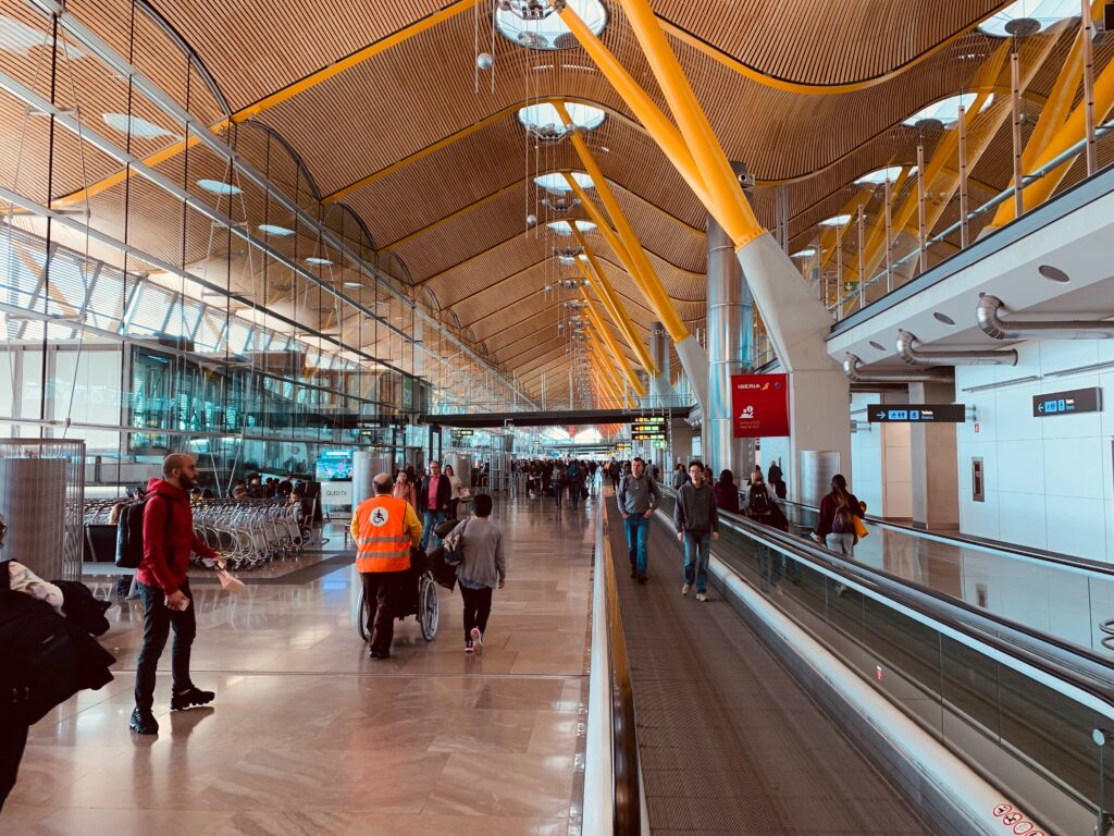 Madrid Airport  terminal