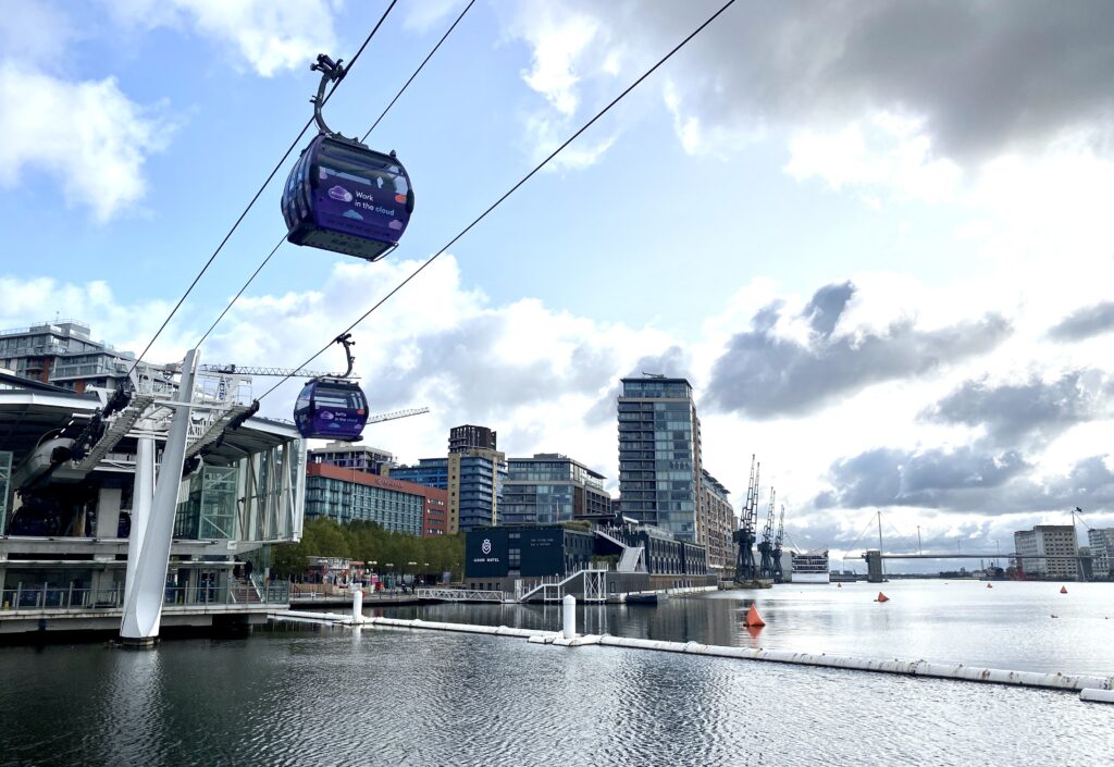 Cable Car London Docklands